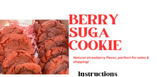 Load image into Gallery viewer, Berry Suga Cookie Recipe
